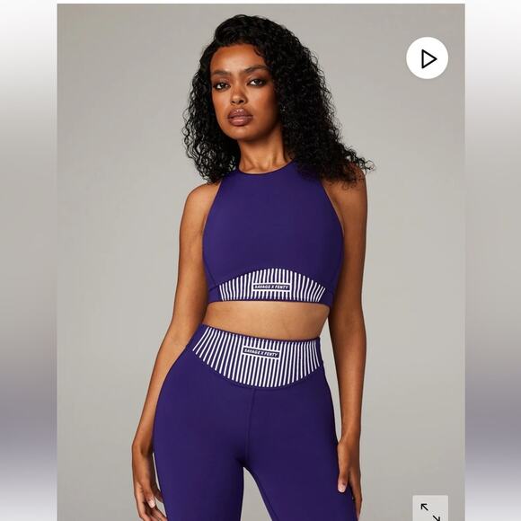Savage X Fenty XCCENTUATE MEDIUM-IMPACT LONGLINE SPORTS BRA - Picture 1 of 16